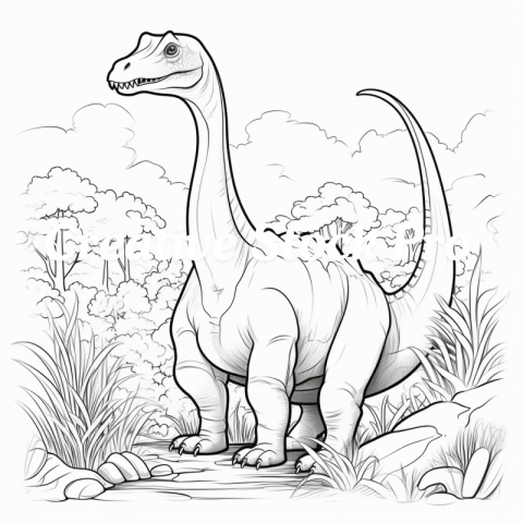 Happy Dinosaurs Coloring Adventure for Kindle