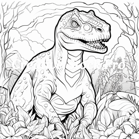 Printable Dino Pals Coloring Pages for All Ages