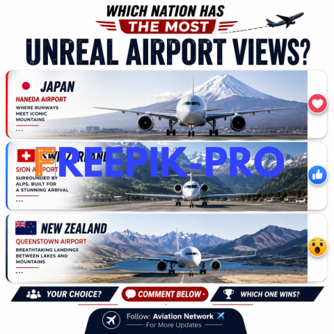 Which Nation Has The Most Unreal Airport Views